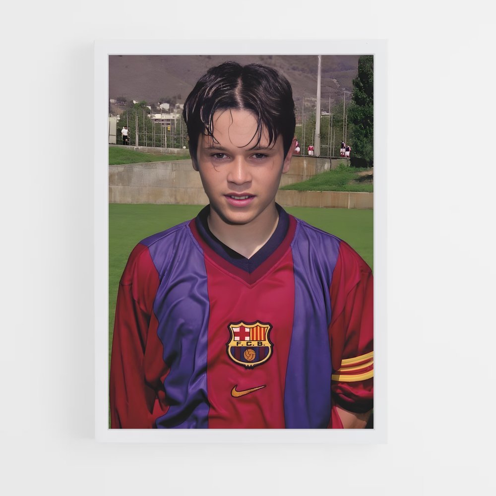 Poster Andres de iniesta (vue 3)